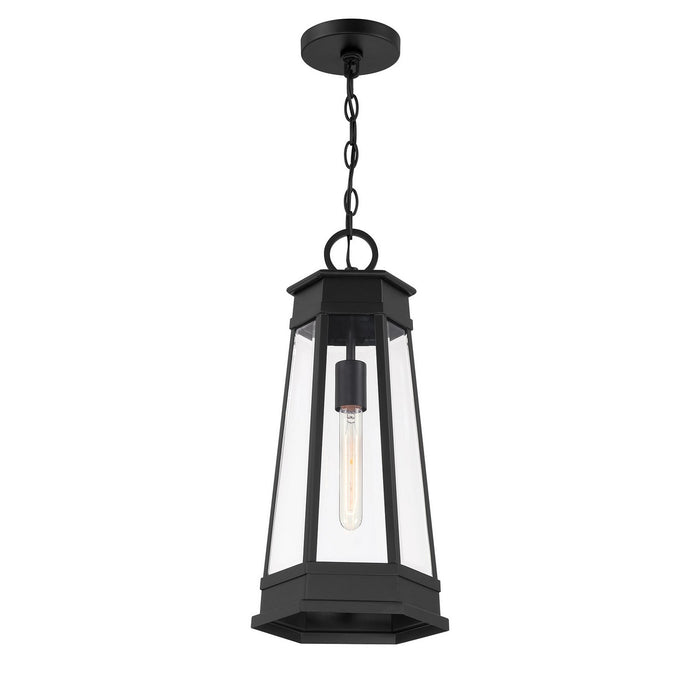 Savoy House - 5-208-BK - One Light Outdoor Hanging Lantern - Payne - Matte Black