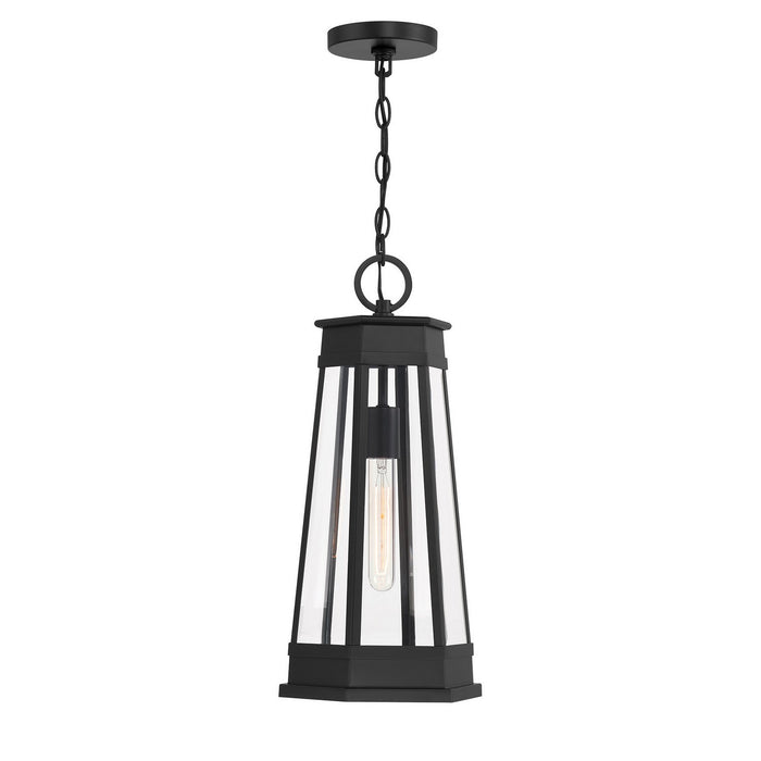 Savoy House - 5-208-BK - One Light Outdoor Hanging Lantern - Payne - Matte Black
