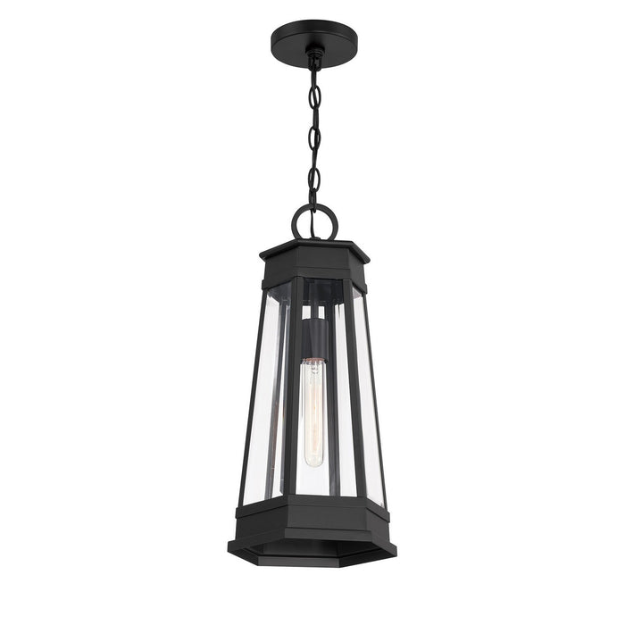 Savoy House - 5-208-BK - One Light Outdoor Hanging Lantern - Payne - Matte Black