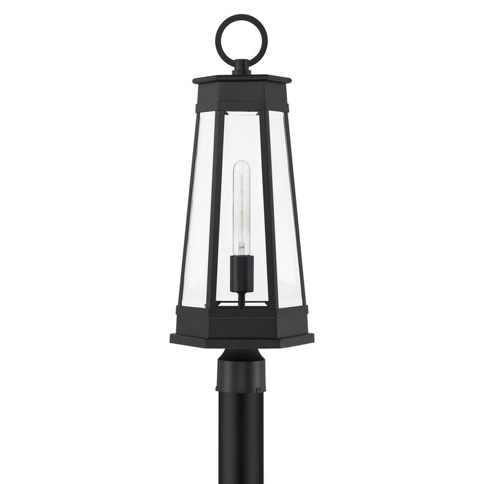 Savoy House - 5-209-BK - One Light Outdoor Post Lantern - Payne - Matte Black