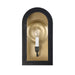Savoy House - 5-410-331 - One Light Outdoor Wall Lantern - Grotto - Matte Black with Vintage Gold