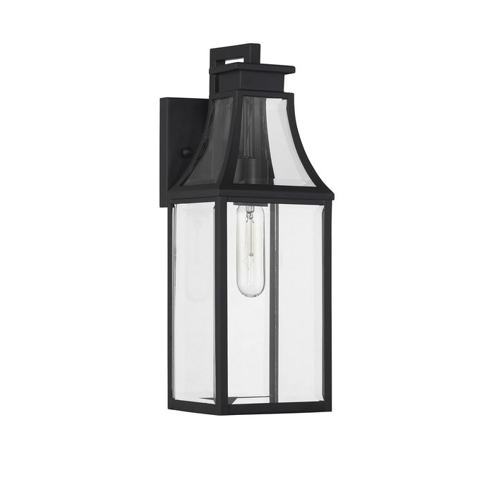 Savoy House - 5-605-BK - One Light Outdoor Wall Lantern - Emery - Matte Black