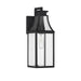 Savoy House - 5-605-BK - One Light Outdoor Wall Lantern - Emery - Matte Black