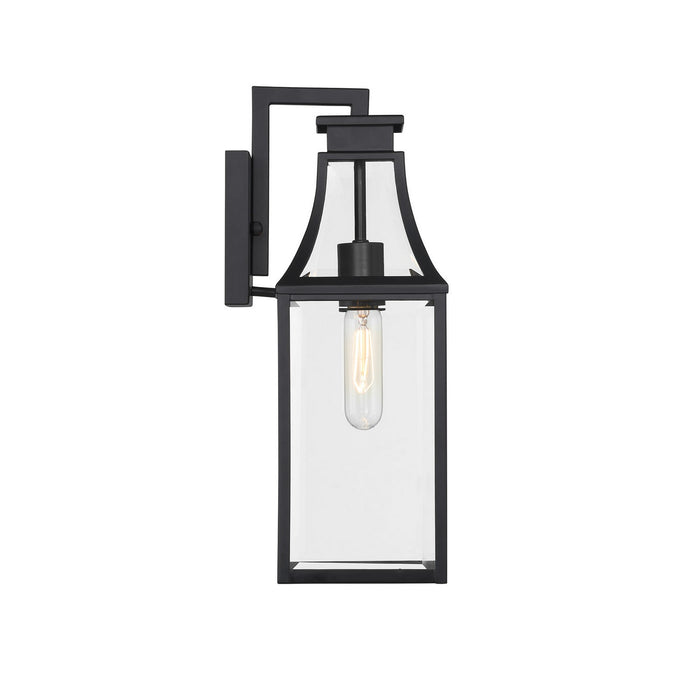 Savoy House - 5-605-BK - One Light Outdoor Wall Lantern - Emery - Matte Black