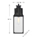 Savoy House - 5-605-BK - One Light Outdoor Wall Lantern - Emery - Matte Black