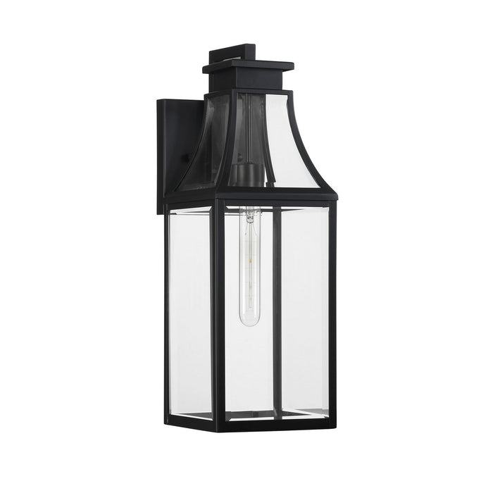 Savoy House - 5-606-BK - One Light Outdoor Wall Lantern - Emery - Matte Black
