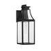 Savoy House - 5-606-BK - One Light Outdoor Wall Lantern - Emery - Matte Black