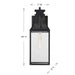 Savoy House - 5-606-BK - One Light Outdoor Wall Lantern - Emery - Matte Black