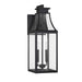 Savoy House - 5-607-BK - Two Light Outdoor Wall Lantern - Emery - Matte Black