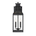 Savoy House - 5-607-BK - Two Light Outdoor Wall Lantern - Emery - Matte Black
