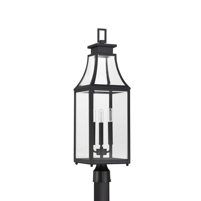 Savoy House - 5-609-BK - Three Light Outdoor Post Lantern - Emery - Matte Black
