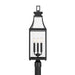 Savoy House - 5-609-BK - Three Light Outdoor Post Lantern - Emery - Matte Black