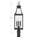 Savoy House - 5-609-BK - Three Light Outdoor Post Lantern - Emery - Matte Black