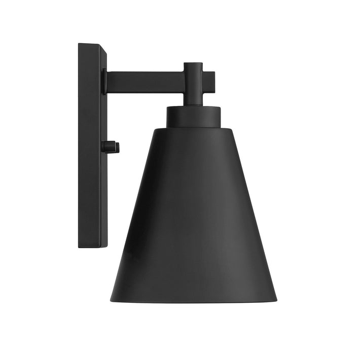 Savoy House - 5-805-DS-BK - One Light Outdoor Wall Lantern - Ryder - Matte Black