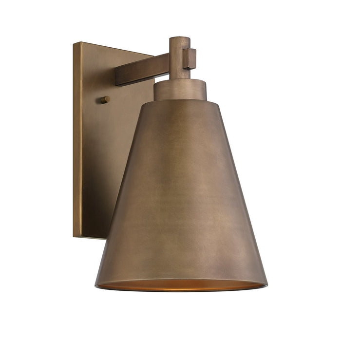 Savoy House - 5-806-DS-273 - One Light Outdoor Wall Lantern - Ryder - Atlas Bronze