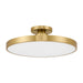 Savoy House - 6-2969-1-322 - LED Semi-Flush Mount - Thayer - Warm Brass
