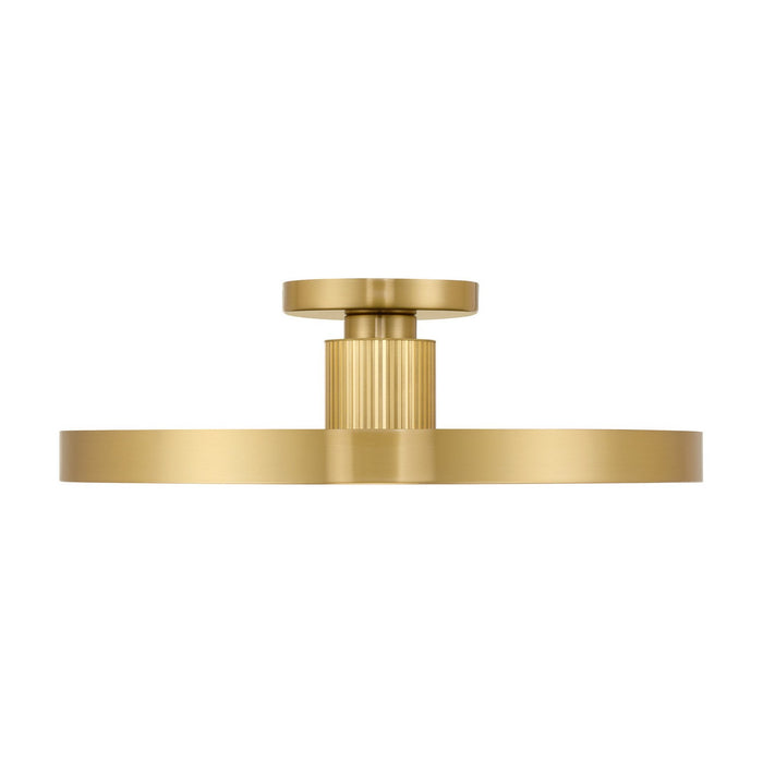 Savoy House - 6-2969-1-322 - LED Semi-Flush Mount - Thayer - Warm Brass