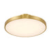 Savoy House - 6-2969-1-322 - LED Semi-Flush Mount - Thayer - Warm Brass