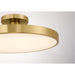 Savoy House - 6-2969-1-322 - LED Semi-Flush Mount - Thayer - Warm Brass