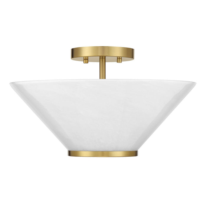 Savoy House - 6-4012-3-322 - Three Light Convertible Semi-Flush /Pendant - Blair - Warm Brass