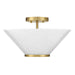 Savoy House - 6-4012-3-322 - Three Light Convertible Semi-Flush /Pendant - Blair - Warm Brass