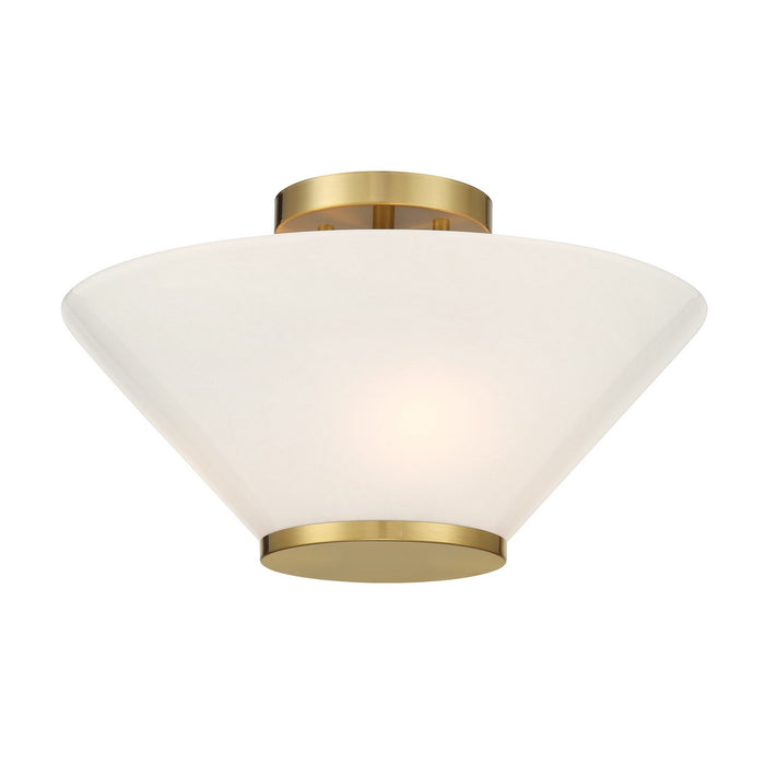 Savoy House - 6-4012-3-322 - Three Light Convertible Semi-Flush /Pendant - Blair - Warm Brass