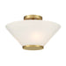 Savoy House - 6-4012-3-322 - Three Light Convertible Semi-Flush /Pendant - Blair - Warm Brass