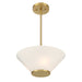 Savoy House - 6-4012-3-322 - Three Light Convertible Semi-Flush /Pendant - Blair - Warm Brass