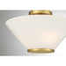 Savoy House - 6-4012-3-322 - Three Light Convertible Semi-Flush /Pendant - Blair - Warm Brass