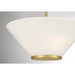 Savoy House - 6-4012-3-322 - Three Light Convertible Semi-Flush /Pendant - Blair - Warm Brass