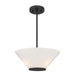 Savoy House - 6-4012-3-89 - Three Light Convertible Semi-Flush /Pendant - Blair - Matte Black