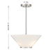 Savoy House - 6-4012-3-SN - Three Light Convertible Semi-Flush /Pendant - Blair - Satin Nickel