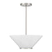Savoy House - 6-4012-3-SN - Three Light Convertible Semi-Flush /Pendant - Blair - Satin Nickel