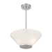 Savoy House - 6-4012-3-SN - Three Light Convertible Semi-Flush /Pendant - Blair - Satin Nickel