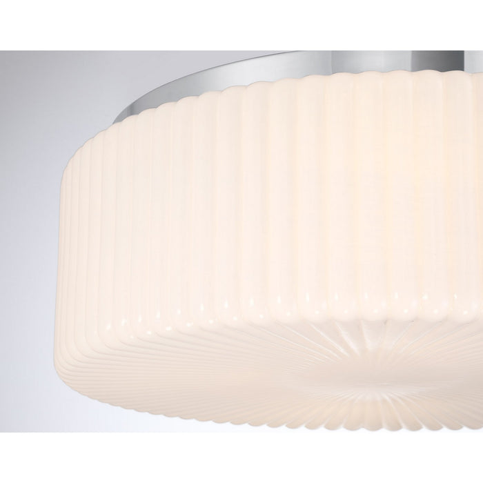 Savoy House - 6-4187-4-11 - Four Light Flush Mount - Edgemont - Chrome