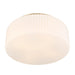 Savoy House - 6-4187-4-322 - Four Light Flush Mount - Edgemont - Warm Brass