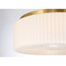 Savoy House - 6-4187-4-322 - Four Light Flush Mount - Edgemont - Warm Brass