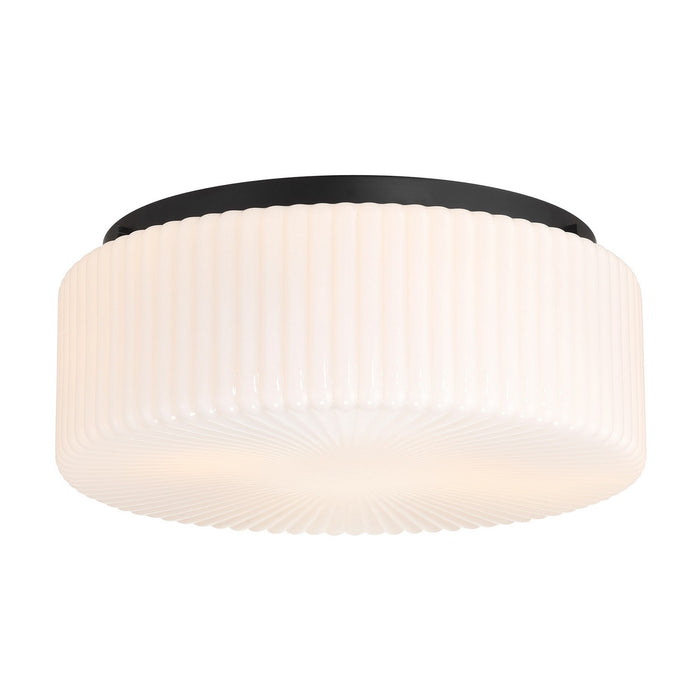 Savoy House - 6-4187-4-89 - Four Light Flush Mount - Edgemont - Matte Black