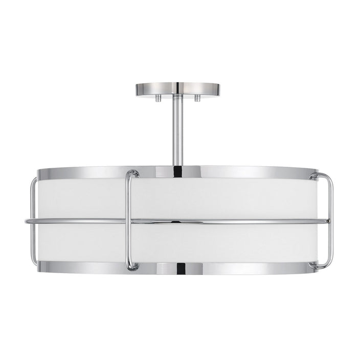 Savoy House - 6-4193-4-11 - Four Light Semi-Flush Mount - Chauncey - Chrome