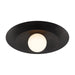 Savoy House - 6-5564-1-89 - One Light Semi-Flush Mount - Sherrer - Matte Black