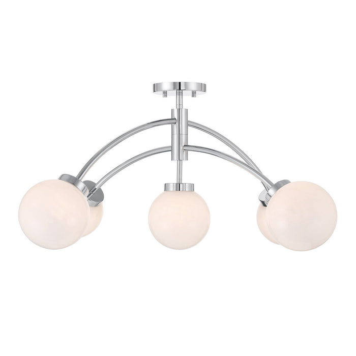 Savoy House - 6-6199-5-11 - LED Semi-Flush Mount - Redfield - Chrome