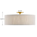 Savoy House - 6-9311-4-322 - Four Light Flush Mount - Maynard - Warm Brass
