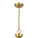 Savoy House - 7-1038-4-322 - Four Light Pendant - Rivage - Warm Brass