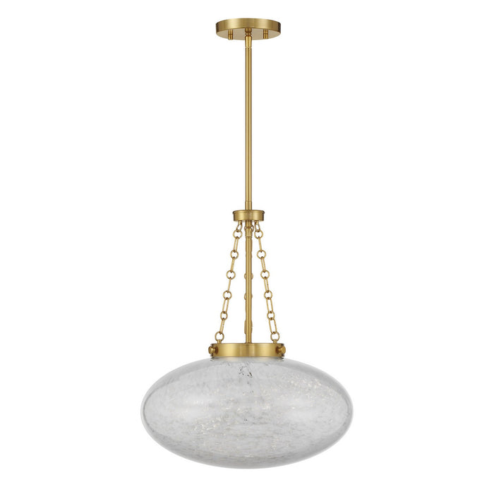 Savoy House - 7-1740-1-322 - One Light Pendant - Willow - Warm Brass