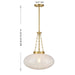 Savoy House - 7-1740-1-322 - One Light Pendant - Willow - Warm Brass