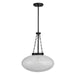Savoy House - 7-1740-1-89 - One Light Pendant - Willow - Matte Black