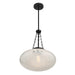 Savoy House - 7-1740-1-89 - One Light Pendant - Willow - Matte Black