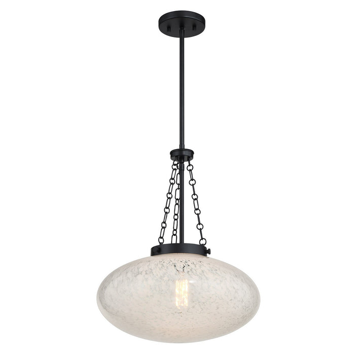 Savoy House - 7-1740-1-89 - One Light Pendant - Willow - Matte Black