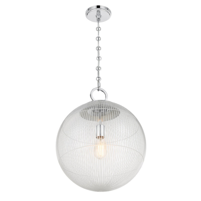 Savoy House - 7-1840-1-11 - One Light Pendant - Cabot - Chrome