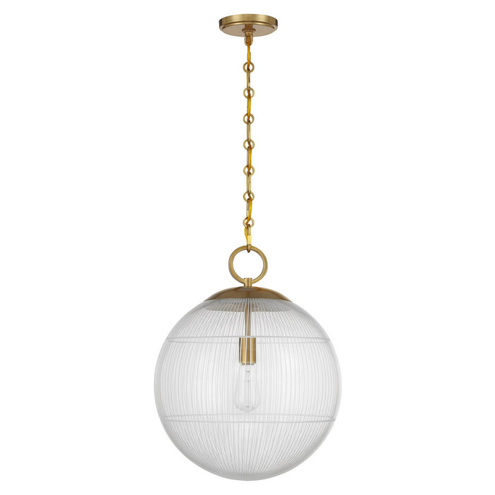 Savoy House - 7-1840-1-322 - One Light Pendant - Cabot - Warm Brass